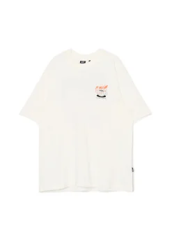 Cropp Koszulki*T-shirt z kawą kremowy