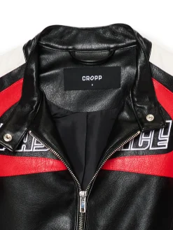 Cropp Kurtki, Płaszcze*Krótka kurtka w stylu racing czerwony