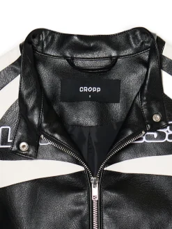 Cropp Kurtki, Płaszcze*Krótka kurtka w stylu racing czarny