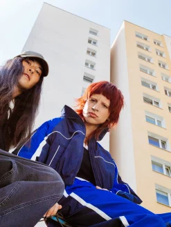 Cropp Sety*Krótka sportowa kurtka bomber granatowy