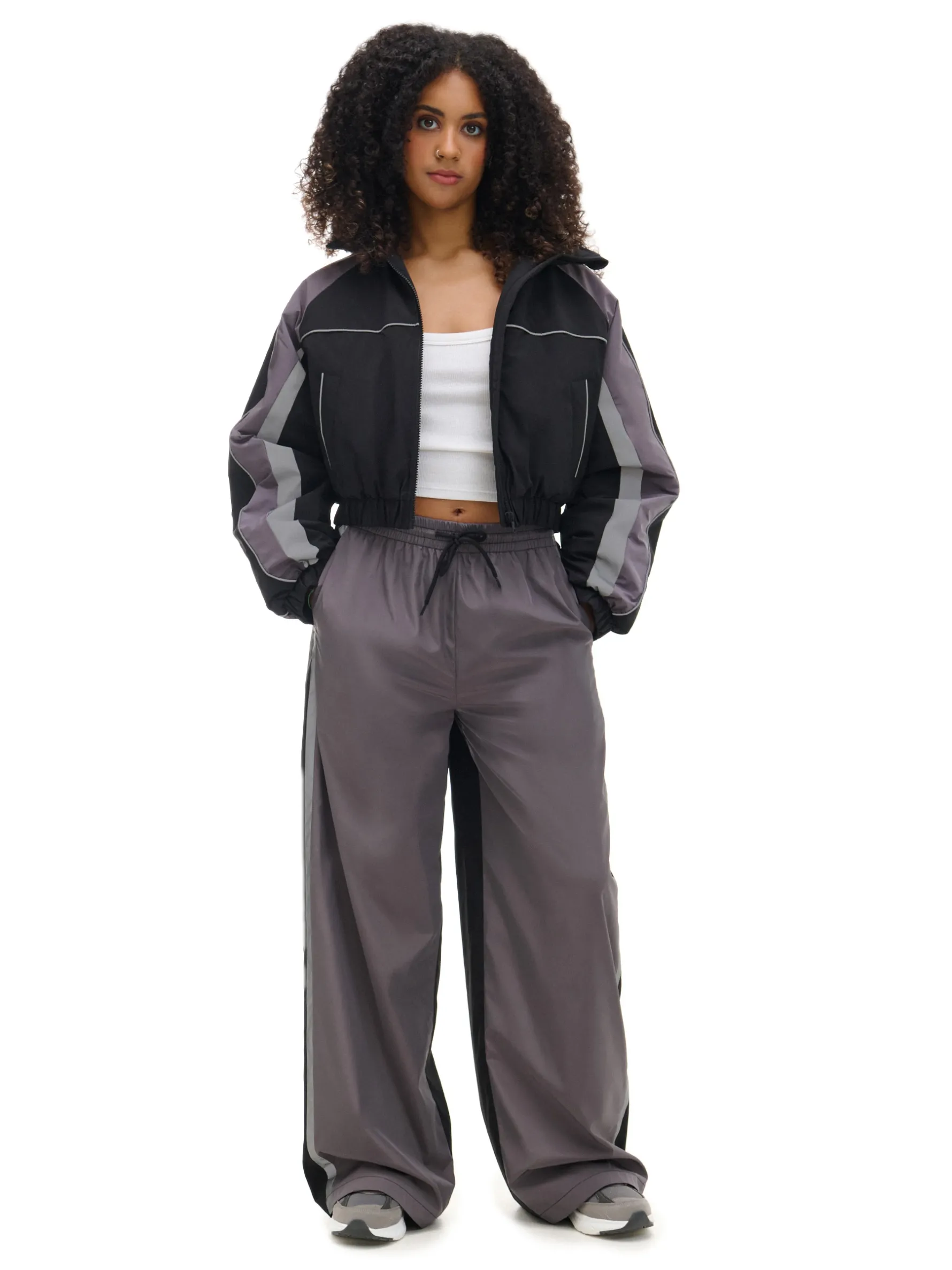 Cropp Sety*Krótka sportowa kurtka bomber czarny