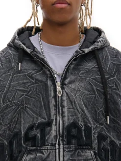 Cropp Kurtki, Płaszcze|Denim*Kurtka bomber typu hoodie czarny