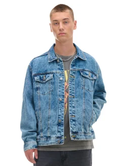 Cropp Kurtki, Płaszcze|Denim*Kurtka jeansowa niebieski