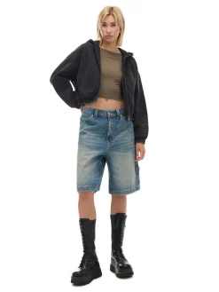 Cropp Kurtki, Płaszcze*Kurtka jeansowa z efektem sprania szary