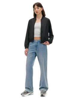 Cropp Kurtki, Płaszcze*Lekka czarna bomberka czarny