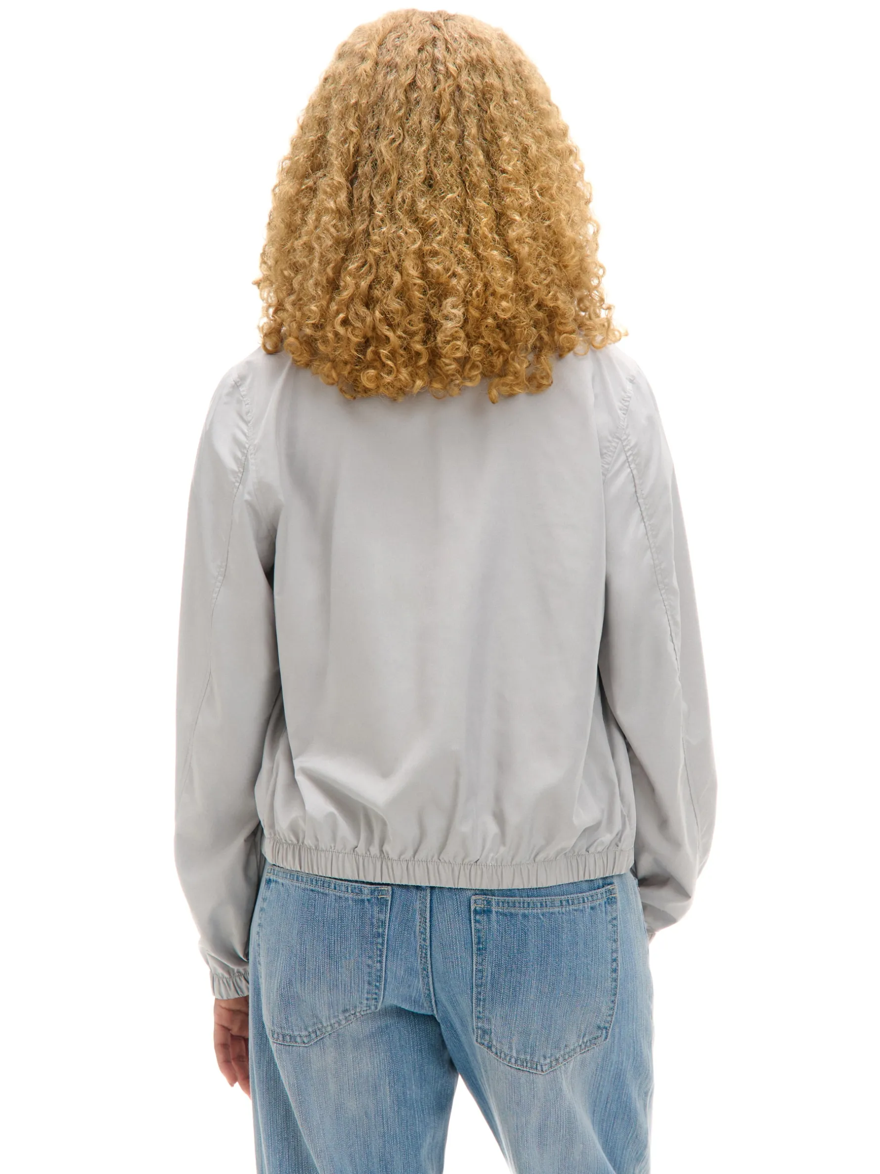 Cropp Kurtki, Płaszcze*Lekka szara bomberka jasnyszary