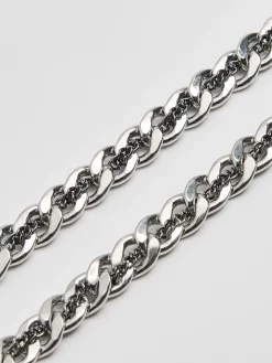 Cropp Biżuteria*Naszyjnik i bransoletka srebrny