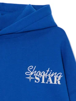 Cropp Bluzy*Niebieska bluza z astralnym nadrukiem niebieski