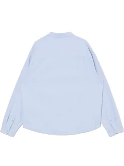 Cropp Koszule*Niebieska koszula z ozdobnym wykończeniem niebieski