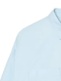 Cropp Koszule, Bluzki*Niebieska koszula z rozcięciami błękitny