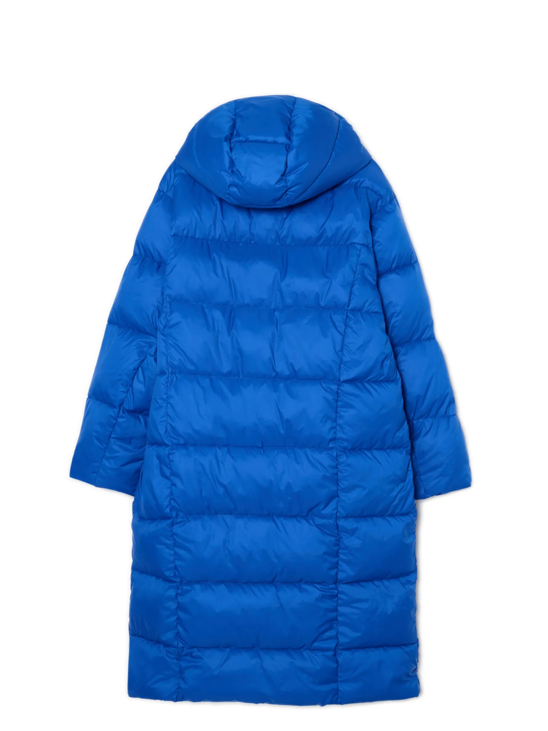 Cropp Kurtki, Płaszcze*pikowany płaszcz z kapturem niebieski