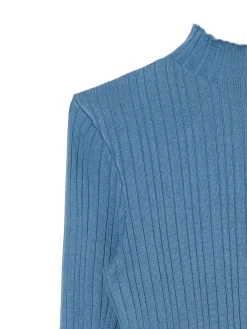 Cropp Swetry*sweter z półgolfem niebieski