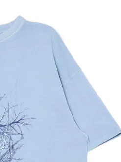 Cropp Unisex|Unisex*T-shirt z pająkiem UNISEX niebieski