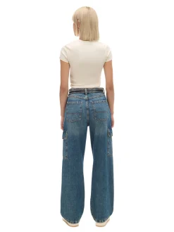 Cropp Jeansy*e jeansy baggy niebieski