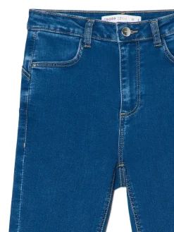Cropp Jeansy*e jeansy skinny push up niebieski