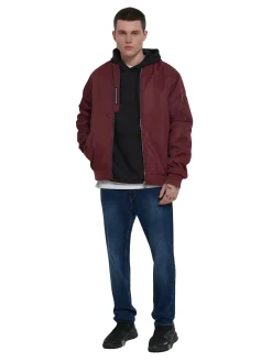 Cropp Jeansy*Niebieskie jeansy slim granatowy