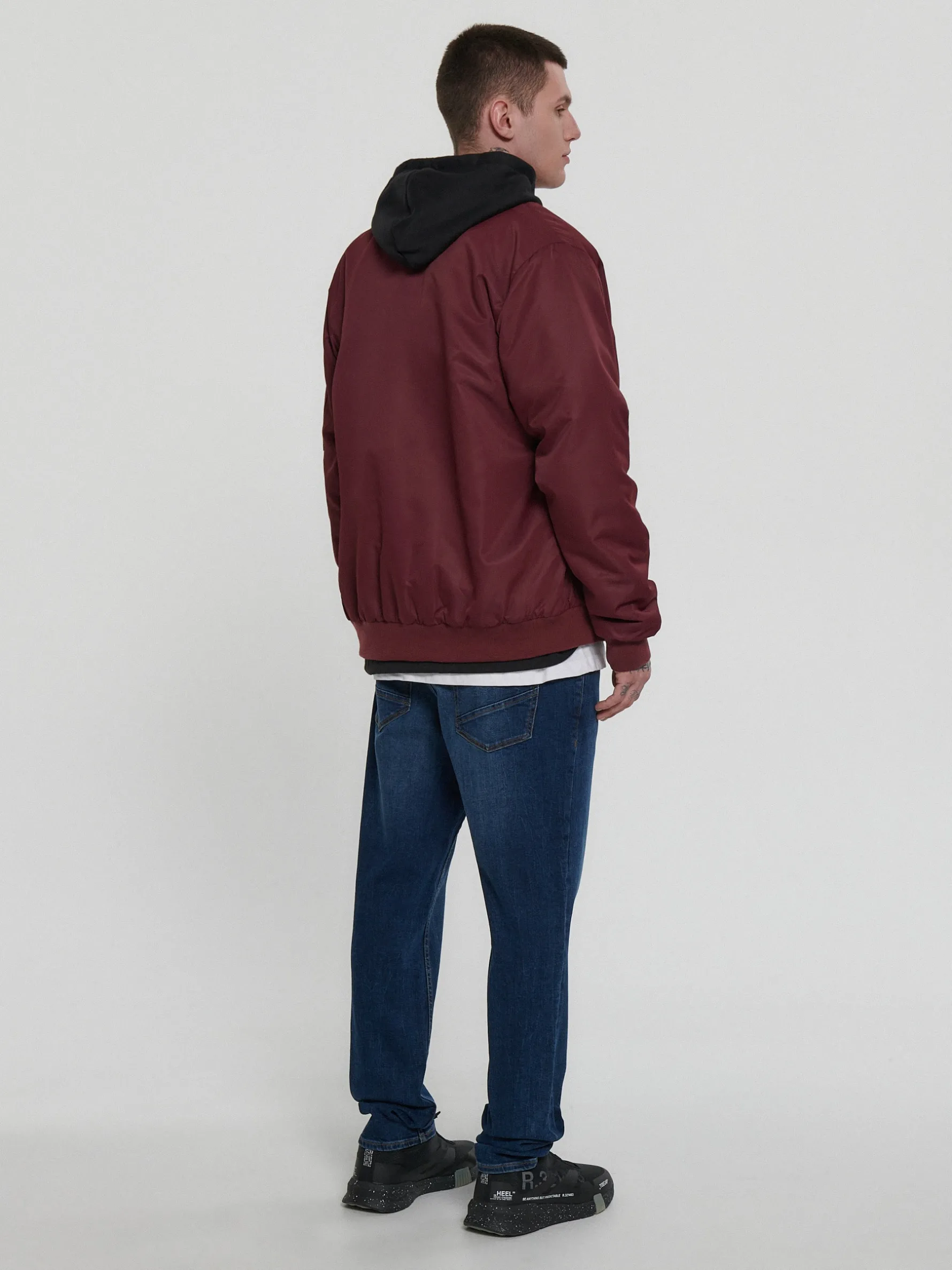 Cropp Jeansy*Niebieskie jeansy slim granatowy