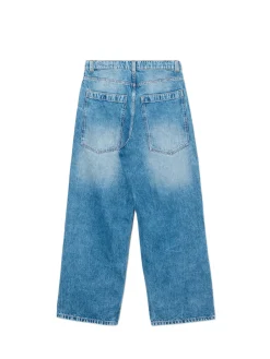 Cropp Jeansy*e jeansy super baggy niebieski