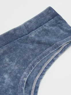 Cropp Bielizna*Niebieskie majtki hipster granatowy