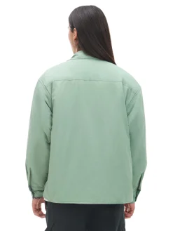 Cropp Koszule*Ocieplana koszula z kieszeniami zielony