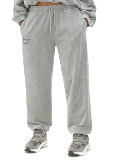 Cropp Spodnie|Sety*Ocieplane dresowe joggery regular jasnyszary