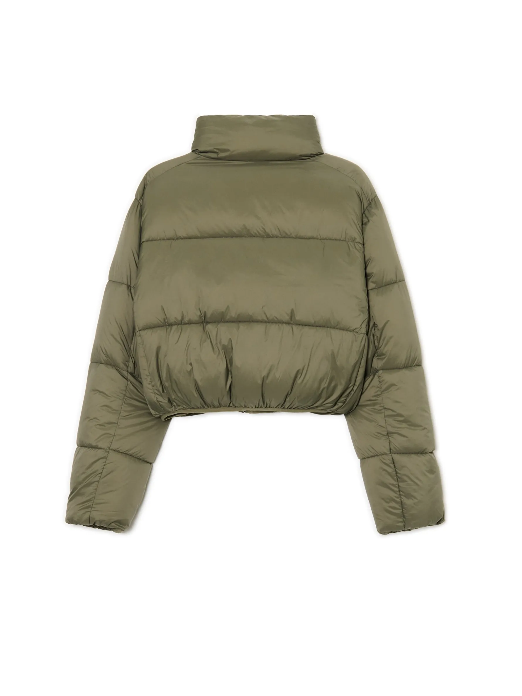Cropp Kurtki, Płaszcze*Oliwkowa kurtka puffer zielony