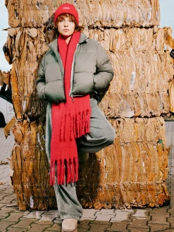 Cropp Kurtki, Płaszcze*Oliwkowa kurtka puffer zielony