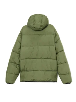 Cropp Kurtki Zimowe|Kurtki, Płaszcze*Oliwkowa pikowana kurtka puffer zielony
