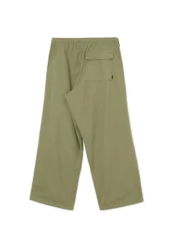 Cropp Spodnie*Oliwkowe spodnie parachute zielony