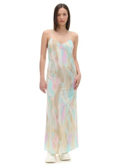 Cropp Sukienki, Kombinezony*Pastelowa sukienka maxi błękitny