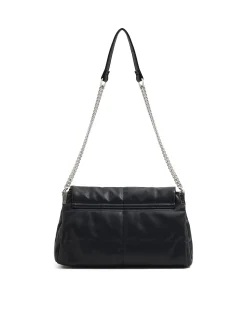 Cropp Torby, Plecaki*Pikowana torebka na ramię z łańcuszkiem czarny