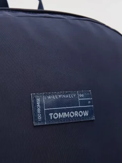 Cropp Torby, Plecaki*Plecak basic z naszywką granatowy