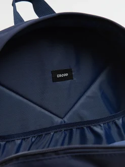 Cropp Torby, Plecaki*Plecak basic z naszywką granatowy