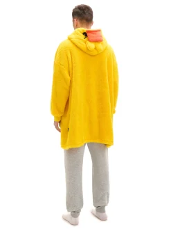 Cropp Snuddie, Onesie|Cozy*Pluszowa snuddie z motywem kaczki żółty