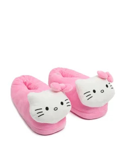Cropp Kapcienew|Cozy*Pluszowe kapcie z Hello Kitty różowy