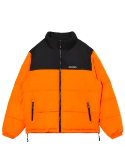 Cropp Kurtki Zimowe|Kurtki, Płaszcze*Pomarańczowa kurtka puffer pomarańczowy