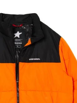 Cropp Kurtki Zimowe|Kurtki, Płaszcze*Pomarańczowa kurtka puffer pomarańczowy