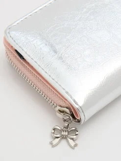 Cropp Portfele*Portfel w kolorze m srebrny