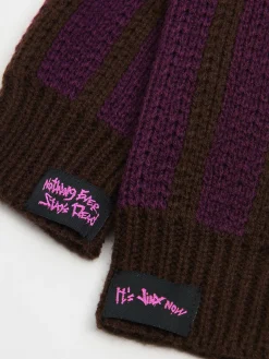 Cropp Rękawiczki*Rękawiczki mitenki Arcane fioletowy