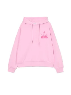 Cropp Bluzy*Różowa bluza z napisami różowy