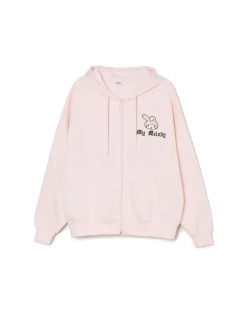 Cropp Bluzy*Różowa bluza z uszami My Melody różowy