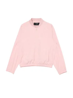 Cropp Kurtki, Płaszcze*Różowa kurtka bomberka różowy