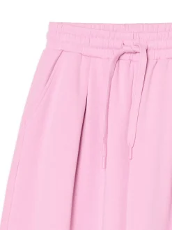 Cropp Spodnie*Różowe joggery z wysokim stanem różowy