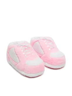 Cropp Kapcienew|Cozy*Różowo-białe kapcie różowy