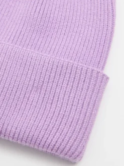 Cropp Czapki*Różówa czapka beanie z dodatkiem wiskozy różowy