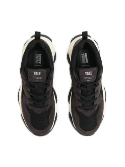 Cropp Sneakersy*Sneakersy z elementami skórzanymi szary