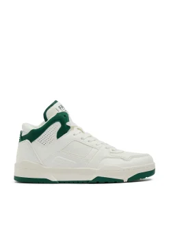 Cropp Sneakersy|Za Kostkę*Sneakersy z naszywkami ze sztucznej skóry biały