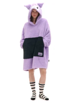 Cropp Cozy|Cozy*Snuddie Kuromi fioletowy