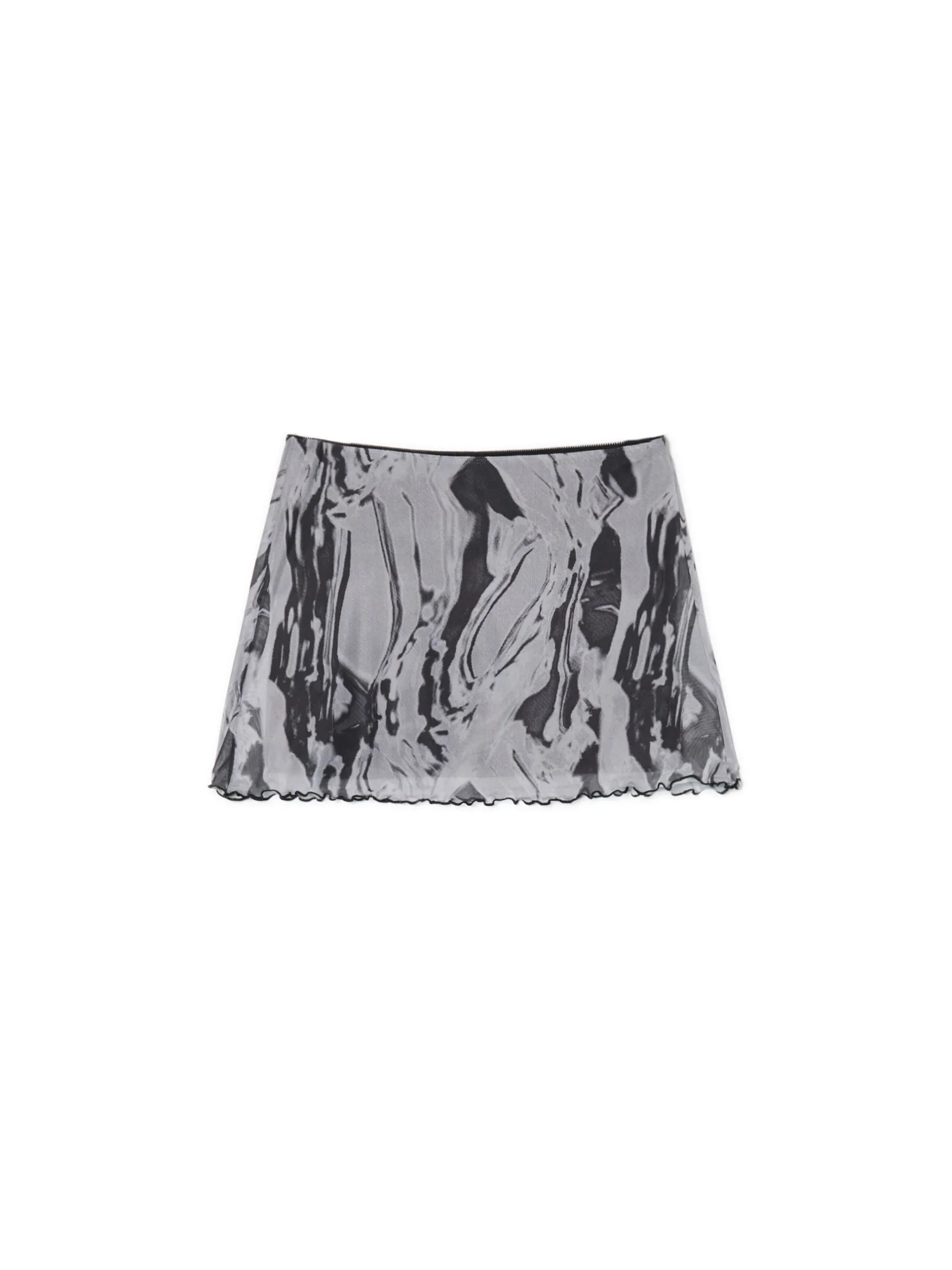 Cropp Sety*Spódnica mini z efektem tie-dye wielobarwny