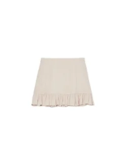 Cropp Spódnice*Spódniczka z wiązaniem różowy